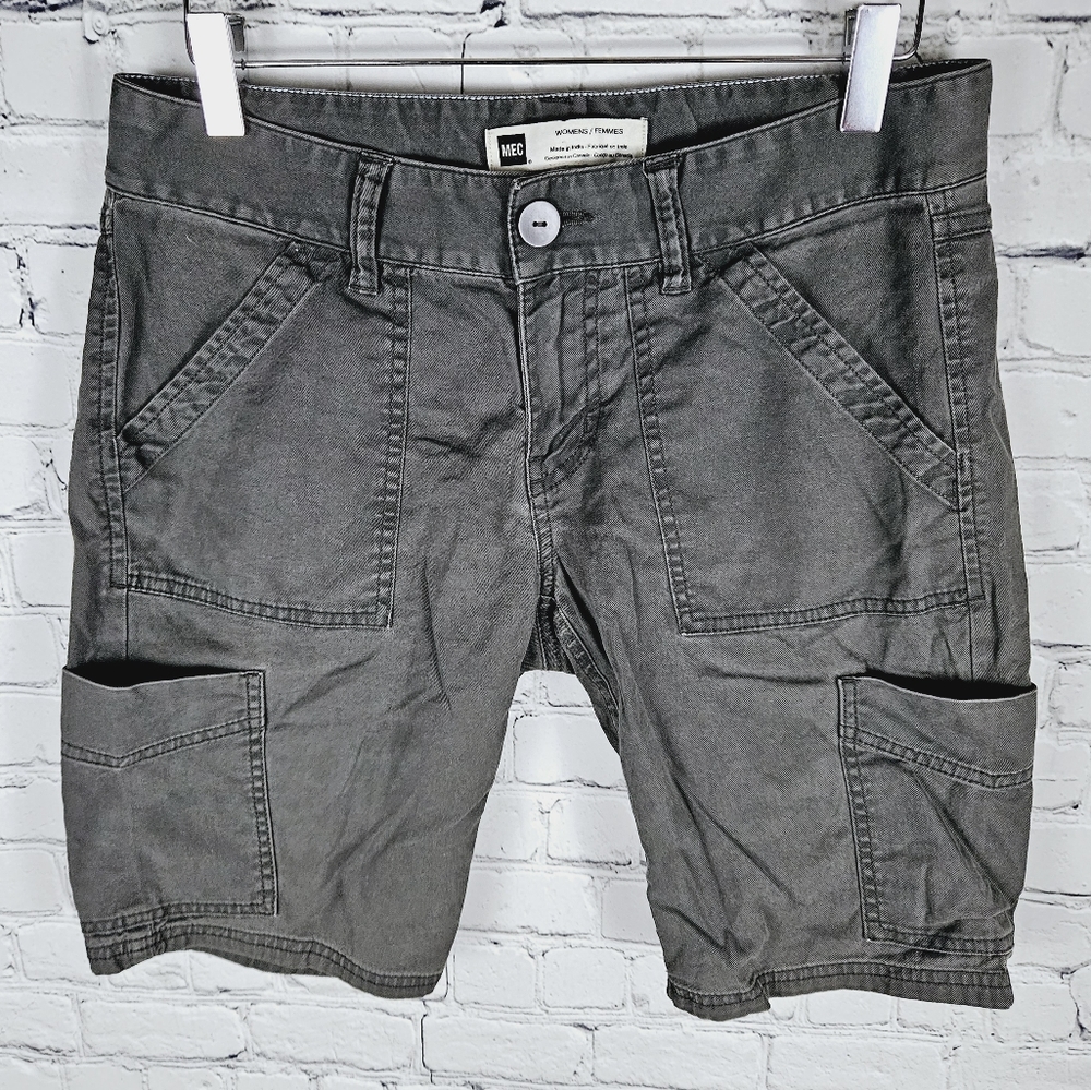 MEC | organic cotton stretch cargo hiking outdoor shorts